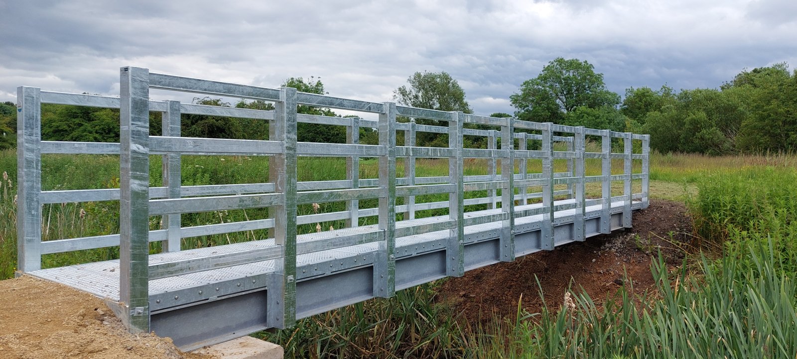 Image: 9 mtr Steel Bison Bridge with steel deck