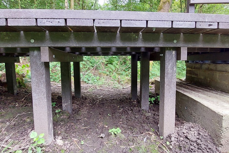 Long-life boardwalk